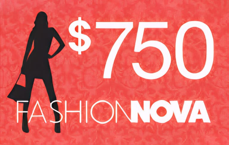 Claim Your Fashion Nova $750 Gift Card Today