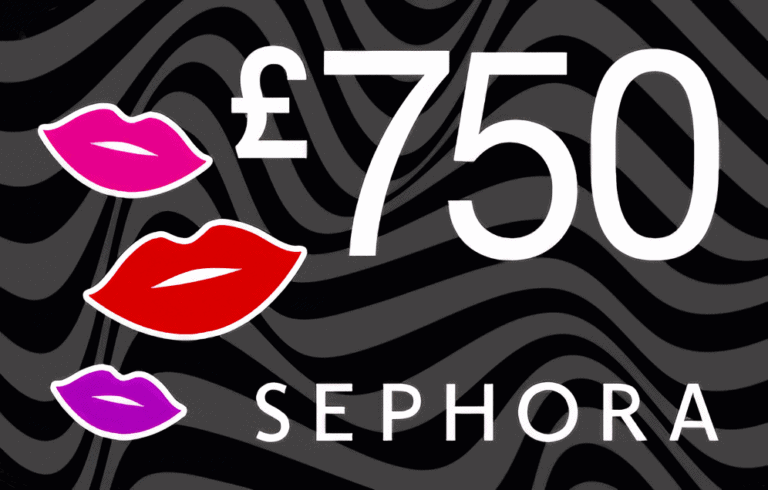 Claim Your Sephora $750 Gift Card Today
