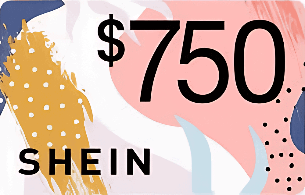 Shein 750 Gift Card